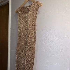 a'gaci Dresses - Metallic knit dress a'gaci Dresses - Metallic knit dress